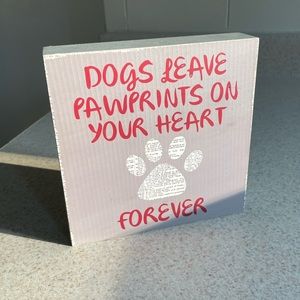 Kohl’s Dog Decor Sign